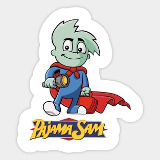 pajama sam Sticker